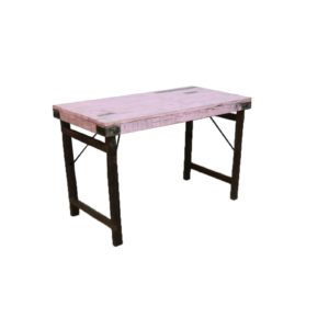 Vintage Tisch Rosa 120x60x76cm