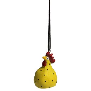 Hanging Hen Gelb H4cm