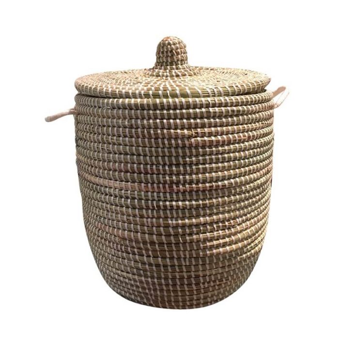 Korb - Natur - 45 cm hoch - Ø 40 cm – Bild 1