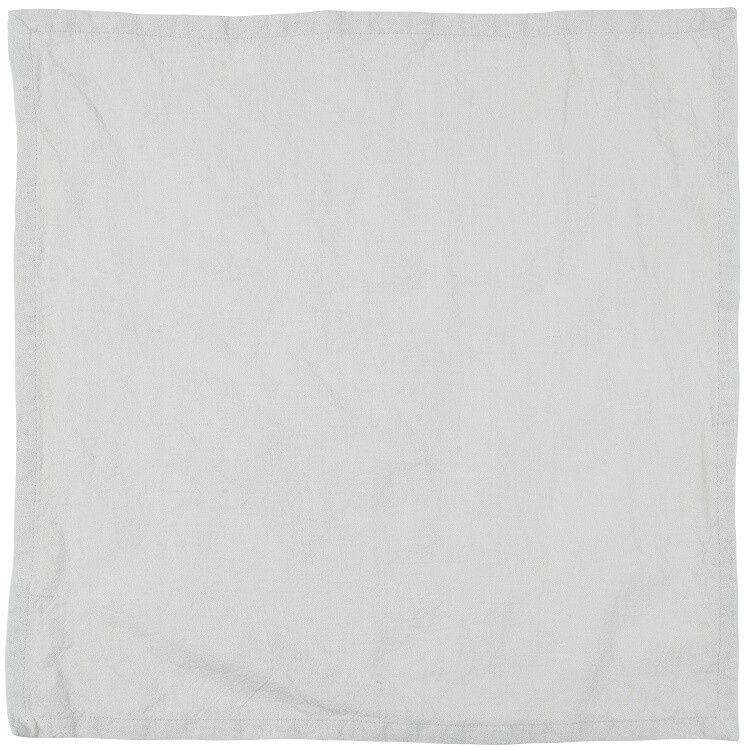 Stoffserviette Hellgrau 40x40cm 017933