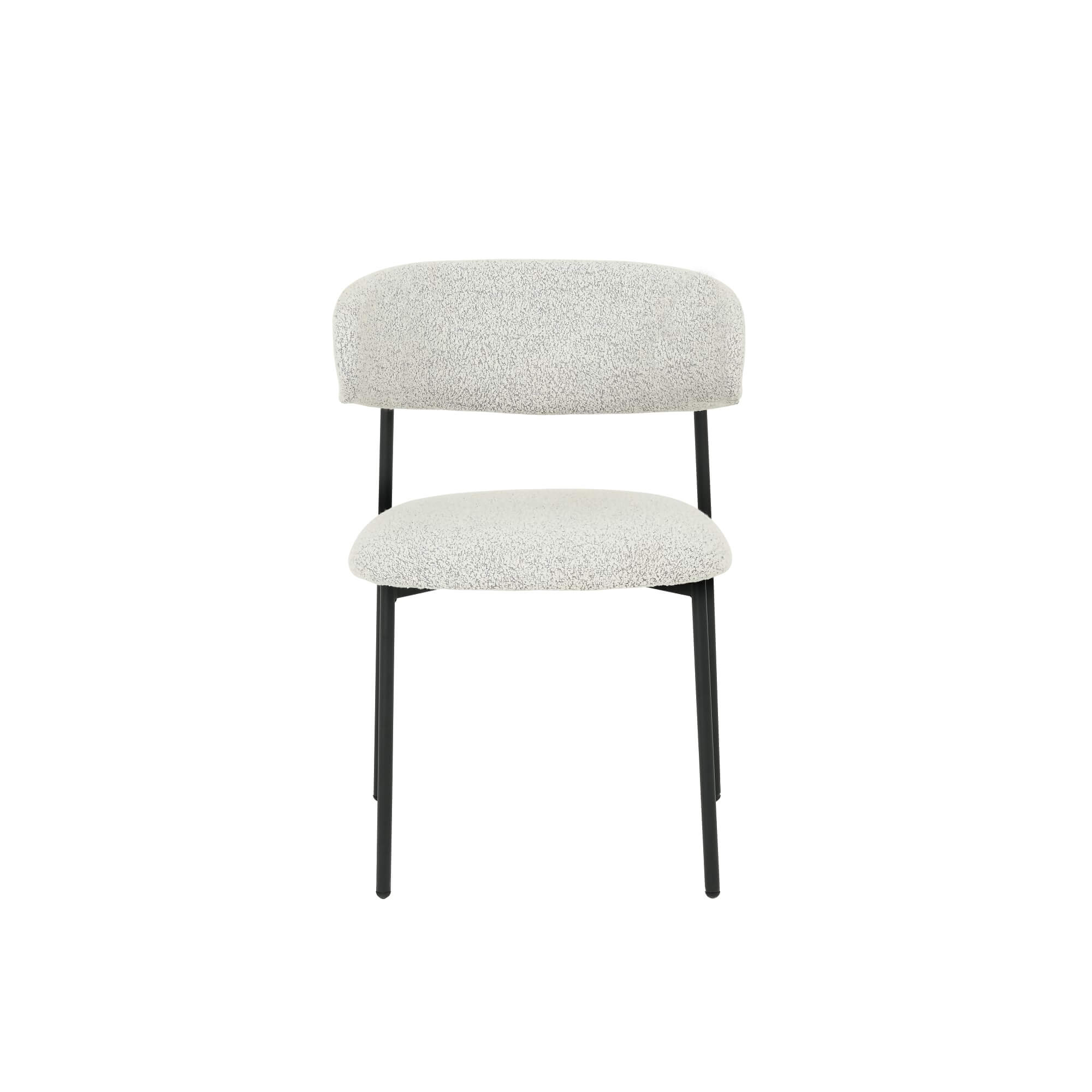 Stuhl Anja Beige Bouclé 019451_1
