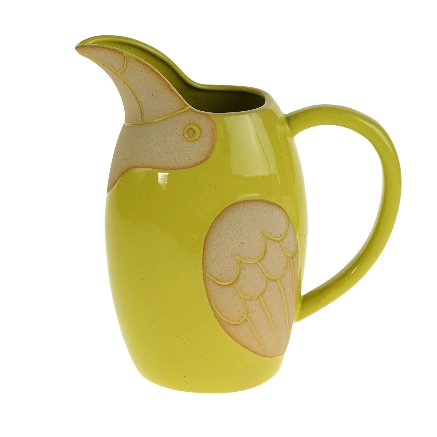 Karaffe Vogel Gelb 020506