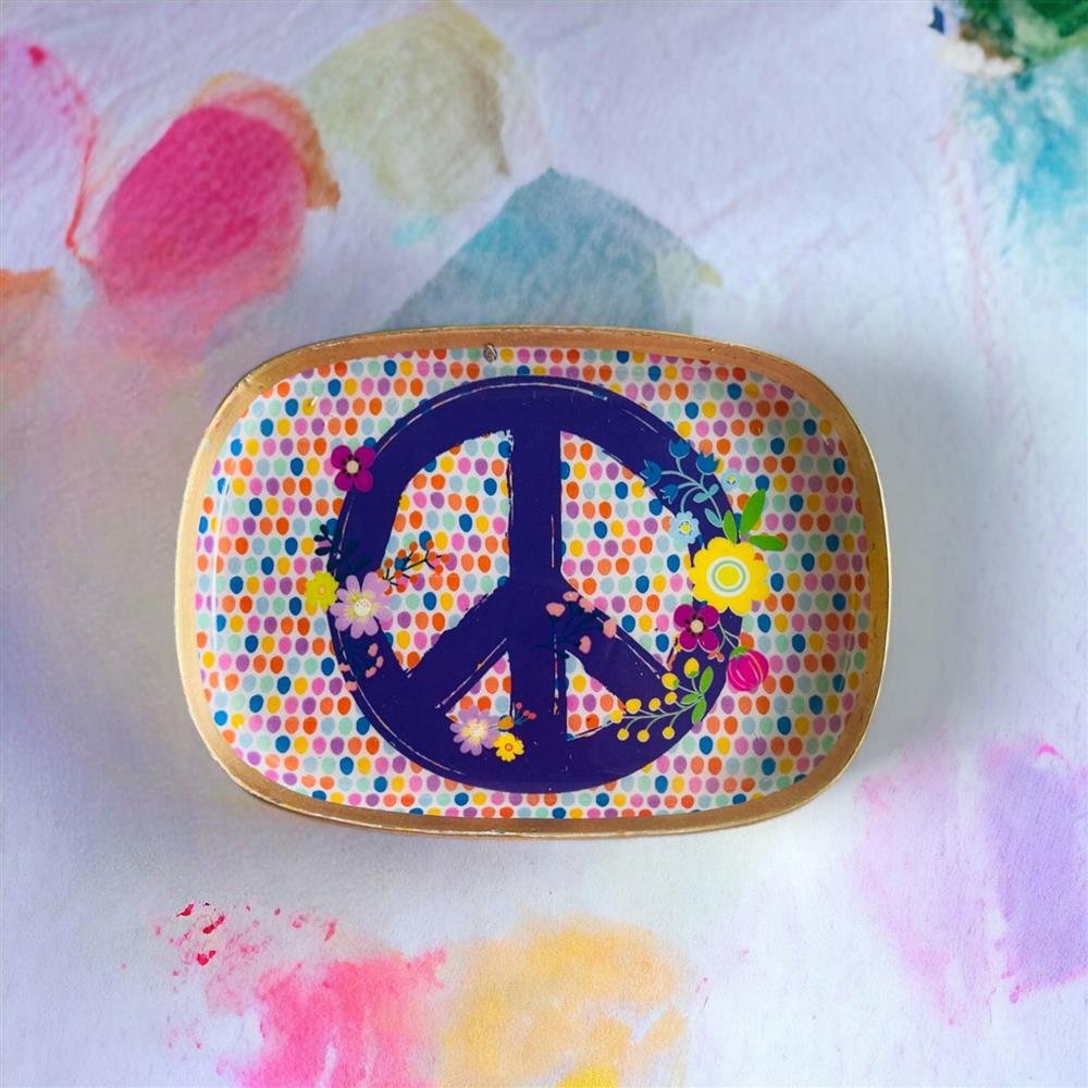 Dekoteller Peace Lila/Bunt 021133_1.jpg