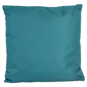 Outdoor-Kissen in Petrol (45x45 cm) – wetterfest, UV- und wasserresistent, ideal für Gartenmöbel und als Akzent im Dopamine-Decor-Stil